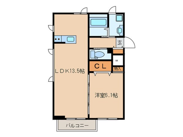 覚王山Reludolの物件間取画像